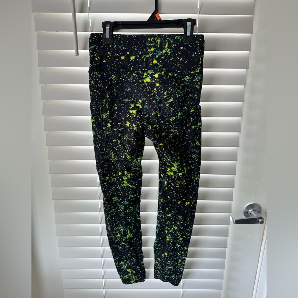 Lululemon Wunder Train Contour Fit High-Rise Tight 25" Sparks Fly Multi